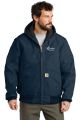 Carhartt Quilted-Flannel-Lined Duck Active Jacket-CTSJ140