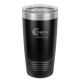 Polar Camel 20 oz. Black Ringneck Vacuum Insulated Tumbler w/Lid-LTM7216