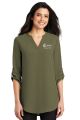 Port Authority Ladies 3/4 Sleeve Tunic Blouse  - LW701