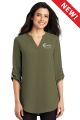 Port Authority Ladies 3/4 Sleeve Tunic Blouse  - LW701