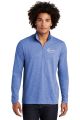 Sport Tek Tech PosiCharge Tri-Blend Wicking 1/4 Zip Pullover - ST407